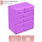 Sorbus Acrylic Makeup Organizer - Organization and Storage Case for Cosmetics, Skin Care, Make Up, & Jewelry with 4 Large, 2 Small Drawers